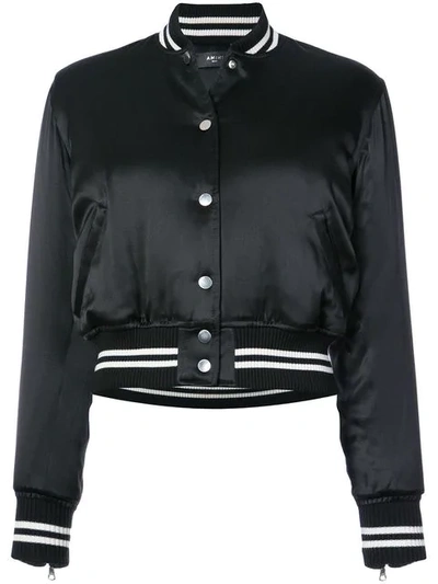 Amiri Baseball Jacket - Black