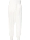 Marc Jacobs Tapered Harem Trousers - White
