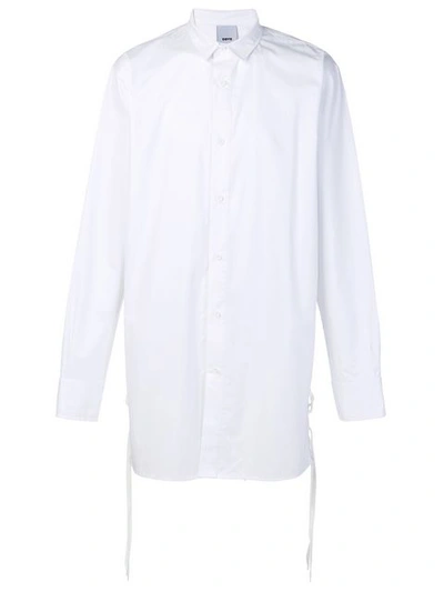 D.gnak By Kang.d Classic Tailored Shirt In White