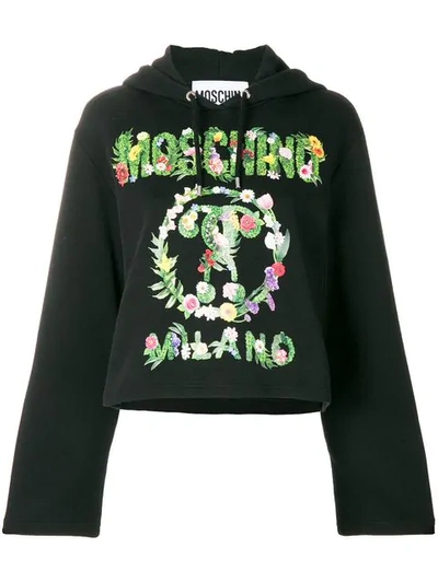 Moschino Question Mark Hoodie In 3555c
