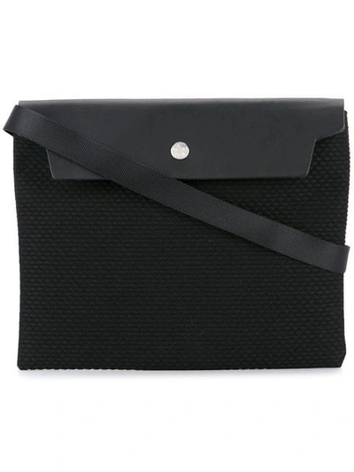 Cabas Pouch Shoulder Bag In Black