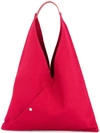 Cabas N39 Triangle Tote In Red