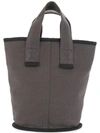 Cabas Small Laundry Tote In Brown