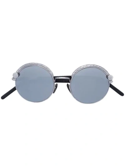 Kuboraum Sonnenbrille Mit Verspiegelten Gläsern In Metallic