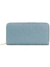 Loewe Anagram Continental Wallet In Blue