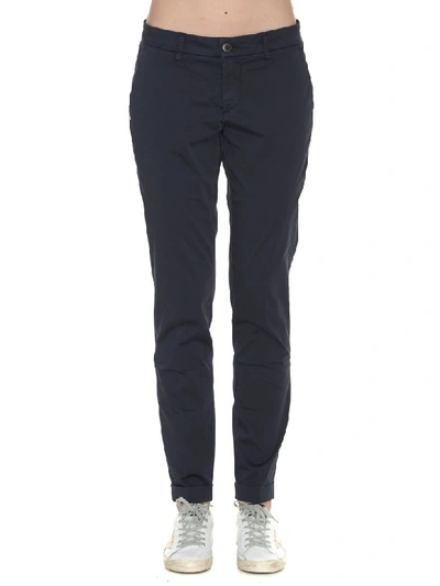 Fay Chino Pants In Blue