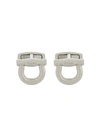 Ferragamo Gancio Cufflinks In Metallic