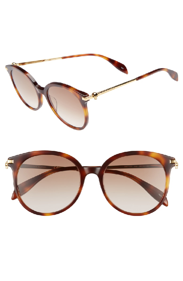 alexander mcqueen round sunglasses