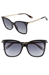 Givenchy 54mm Square Sunglasses - Black