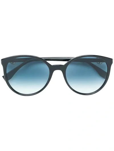 Fendi 56mm Retro Sunglasses - Black