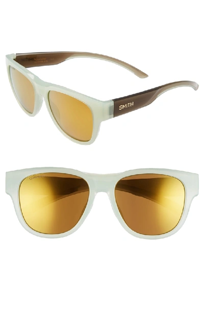 Smith Rounder 52mm Chromapop Polarized Sunglasses - Ice Smoke