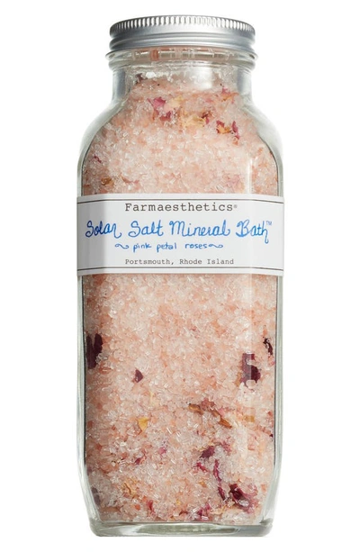 Farmaesthetics Pink Petal Roses Solar Salt Mineral Bath