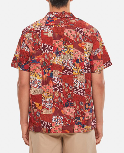 Kardo Cotton Bowling Shirt In Multicolor