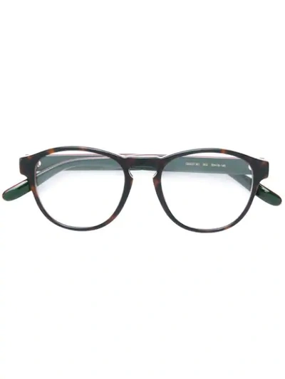 Gucci Tortoiseshell Round Frame Glasses