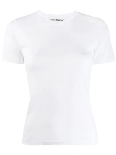 Acne Studios 'dorla E Base' T-shirt In White