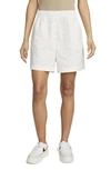 Nike Women's  Sportswear Everyday Modern High-waisted Woven Shorts In White