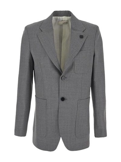 Lardini Walter Blazer In Grey