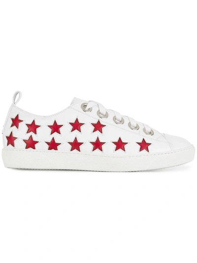 N°21 Nº21 Star Detail Sneakers - White