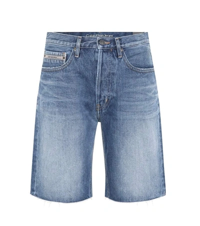 Calvin Klein Jeans Est.1978 Denim Shorts In Blue