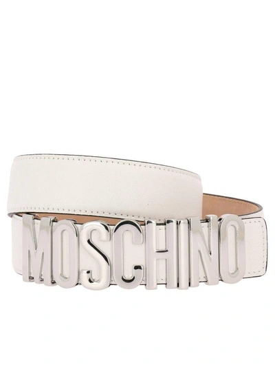 ベルト MOSCHINO COUTURE Woman Belt White MC6018PP0MOR0100 100 Moschino Belt Belt Women Couture In White | ModeSens
