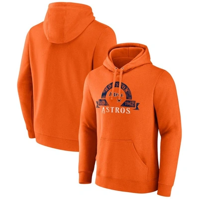 Majestic Orange Houston Astros Utility Pullover Hoodie