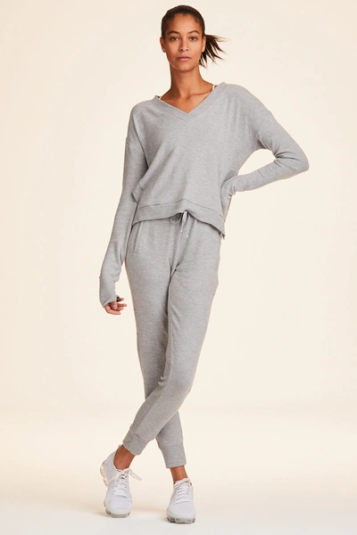 Alala Wander Sweatshirt In Grey