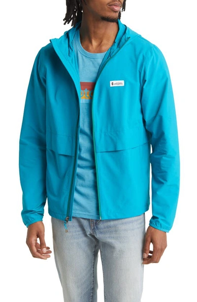 Cotopaxi Viento Travel Jacket In Mineral Blue
