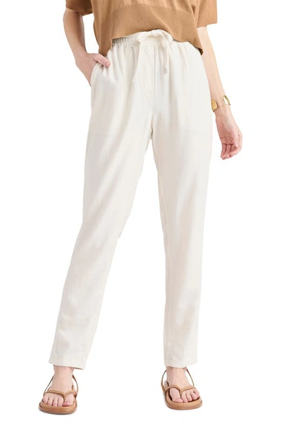 Splendid Perla Drawstring Pants In White