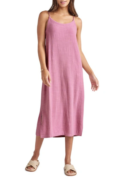 Splendid Breeze Midi Dress In Deep Orchid