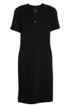 Givenchy 4g Logo Rib Knit Dress In Black