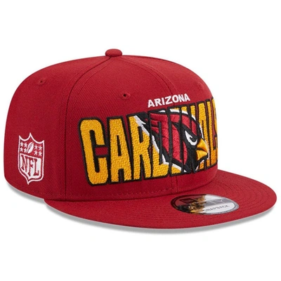 New Era Cardinal Arizona Cardinals 2023 Nfl Draft 9fifty Snapback Adjustable Hat