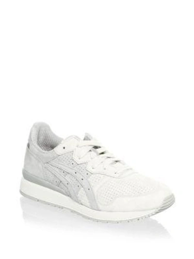 Onitsuka Tiger Tiger Ally Suede Sneakers In Mid Grey