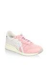 Onitsuka Tiger Tiger Ally Suede Sneakers In Parfait Pink