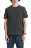 Buck Mason Cotton Slub T-shirt In Coal