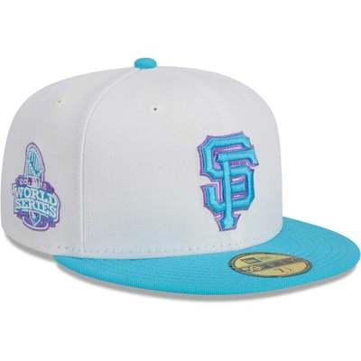 New Era White San Francisco Giants  Vice 59fifty Fitted Hat