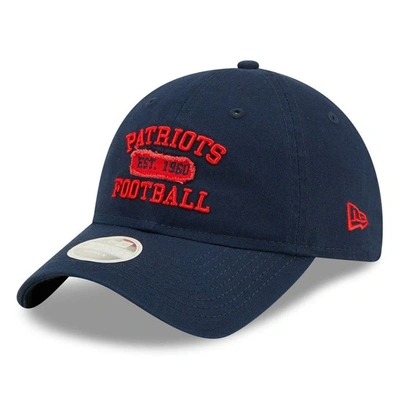 New Era Navy New England Patriots Formed 9twenty Adjustable Hat