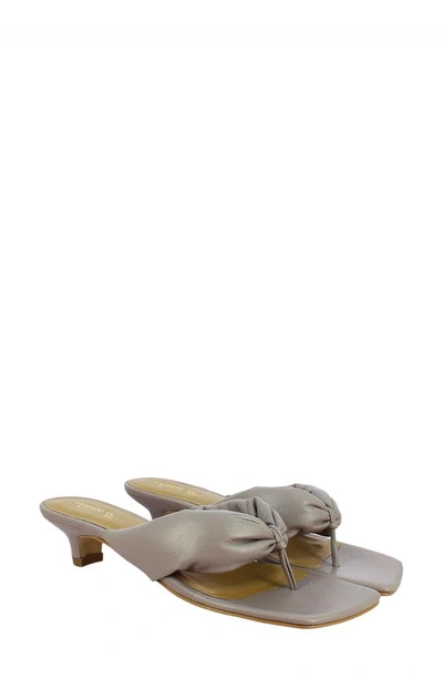 Saint G Amorina Sandal In Grey Lavender