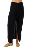 O'neill Hanalei Cover-up Maxi Skirt In Black