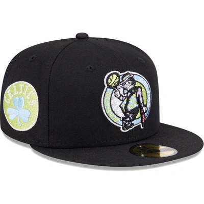 New Era Black Boston Celtics Color Pack 59fifty Fitted Hat