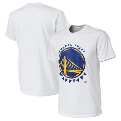 Nba X Naturel White Golden State Warriors No Caller Id T-shirt