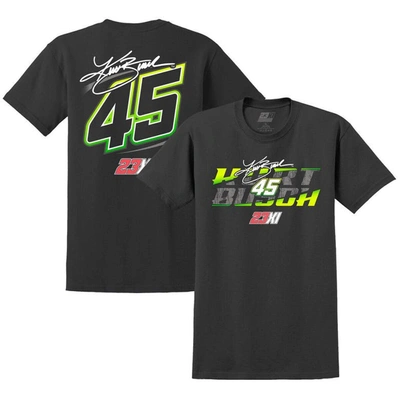 23xi Racing Black Kurt Busch Lifestyle 2-spot T-shirt