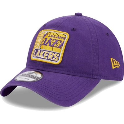 New Era Purple Los Angeles Lakers Mix 9twenty Adjustable Hat