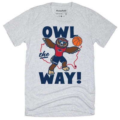 Homefield Grey Fau Owls Owl The Ways T-shirt