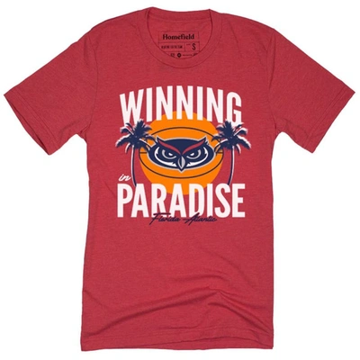 Homefield Red Fau Owls Winning Paradise T-shirt