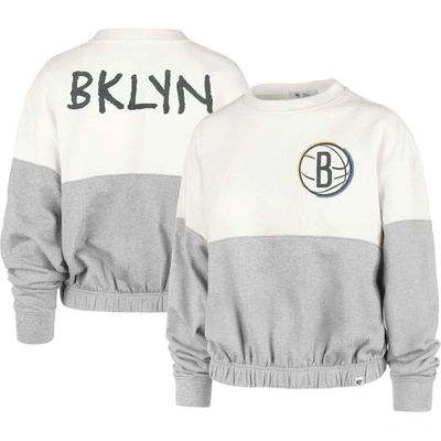 47 ' Cream Brooklyn Nets 2022/23 City Edition Take Two Bonita Sweatshirt