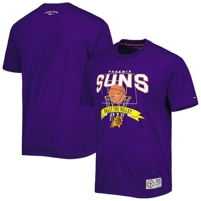 Tommy Jeans Purple Phoenix Suns Tim Backboard T-shirt