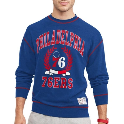 Tommy Jeans Royal Philadelphia 76ers Peter French Terry Pullover Sweatshirt