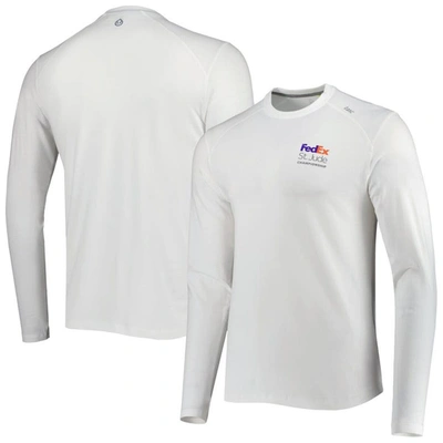 Tasc Performance White Fedex St. Jude Championship Carrollton Long Sleeve T-shirt