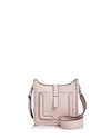 Rebecca Minkoff Mini Unlined Feed Leather Crossbody - 100% Exclusive In Peony/silver