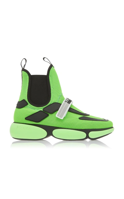 Prada Tronchetti Sneaker In Green
